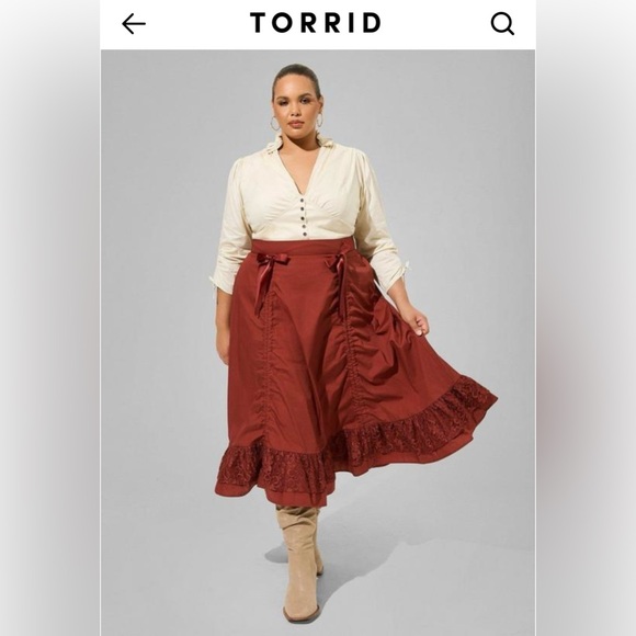 Saloon Girl or Steampunk Girl Halloween Costume (Torrid currently asking $70!) - Picture 2 of 8